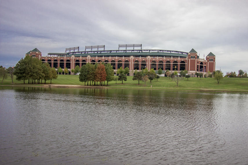 Globe Life Field in Arlington, Texas Stock Photo - Alamy