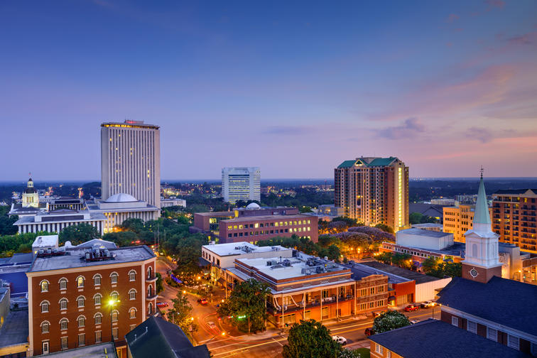 9. Tallahassee, Florida