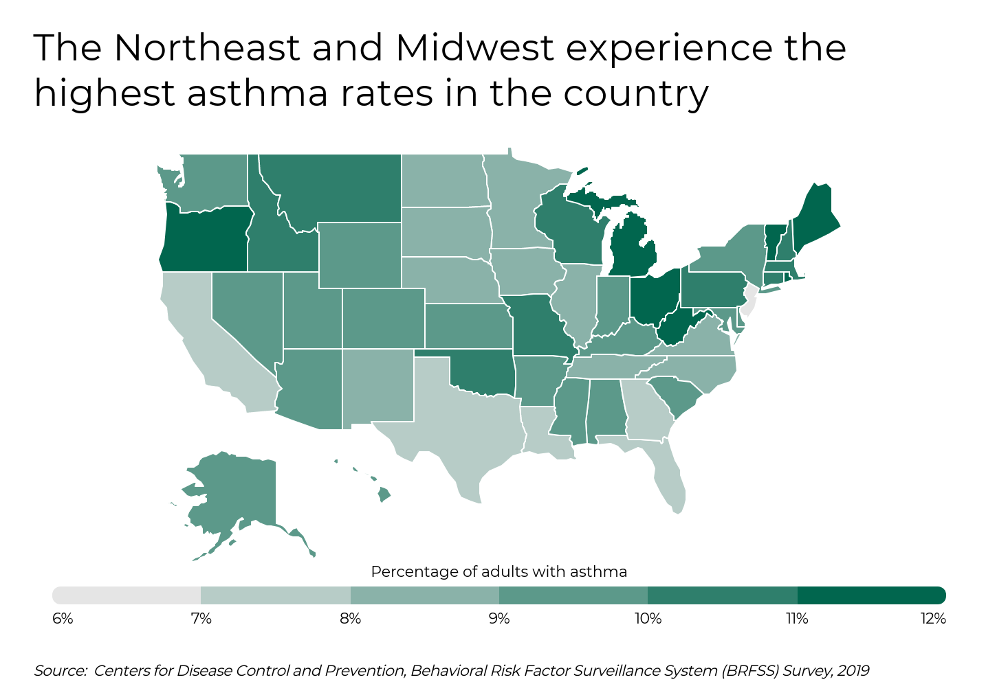 The 15 cities with the most asthma cases | Home + Life + Health