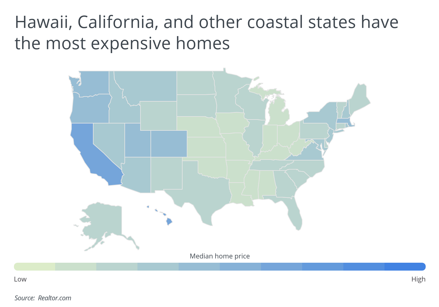 The Price Of A Home (or Apartment) In Major US Cities