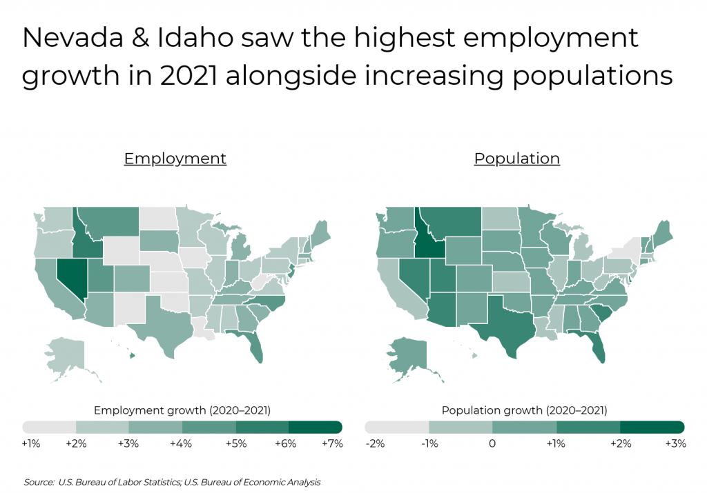 U.S. States With The Fastest-Growing Economies | KSJB AM 600